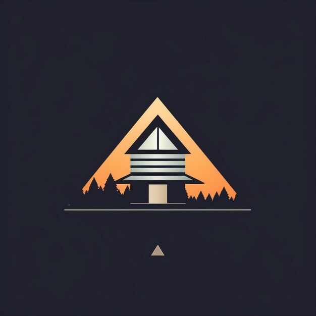 a picture of a mountain logo