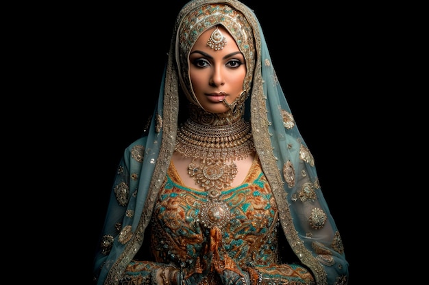 이슬람 여성의 사진