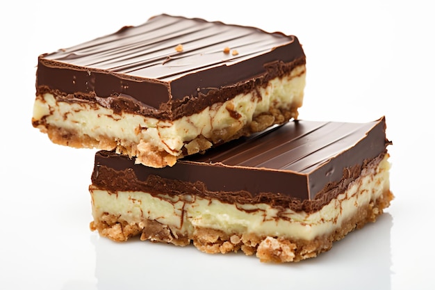 Photo a picture of nanaimo bars