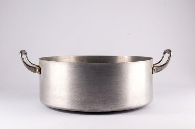 Picture of an Old Vintage Aluminium Pot