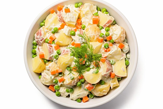 A picture of Olivier Salad