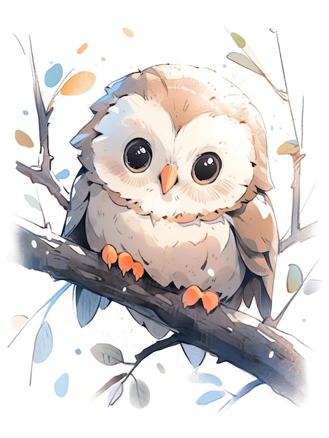 a picture of an owl with the words  owl  on it