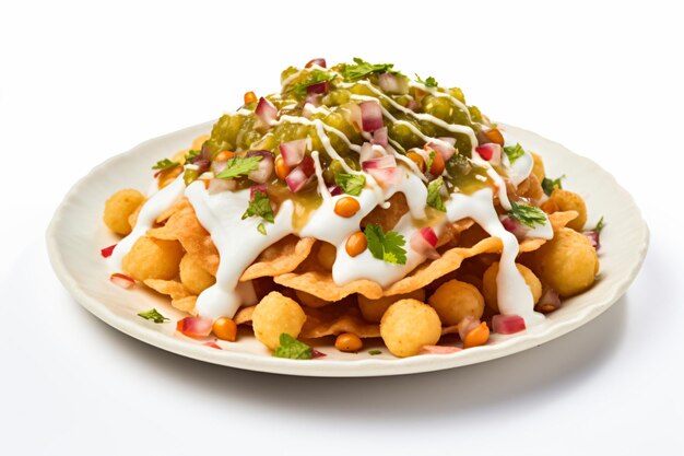 a picture of papdi chaat