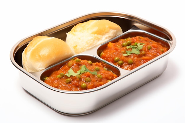 a picture of pav bhaji