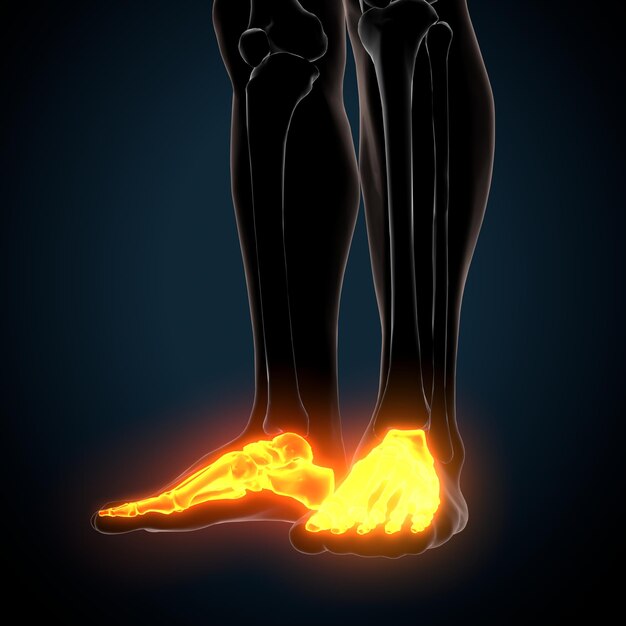 a picture of a person with a foot on fire