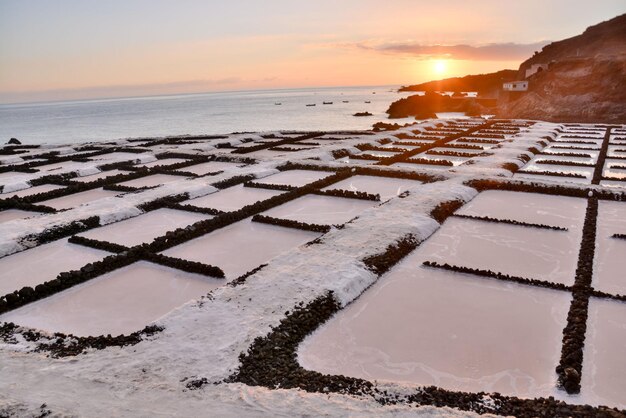 Picture Photo of Salt Flats in the Canry islands