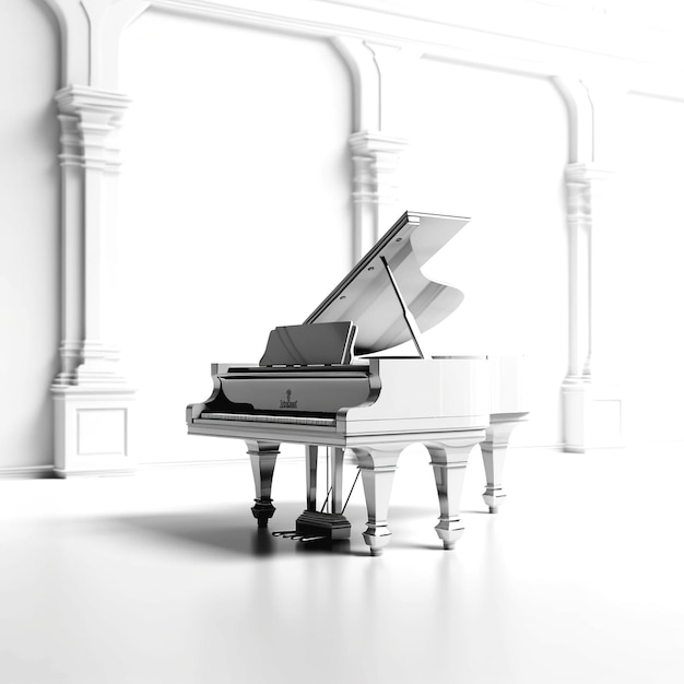 Foto immagine di un pianoforte