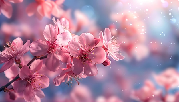 a picture of a pink cherry blossom tree