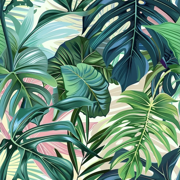 a picture of a plant with green leaves and the word tropical on it