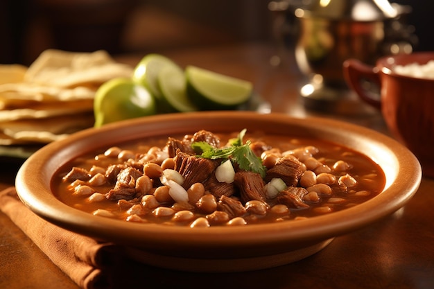 A picture of pozole