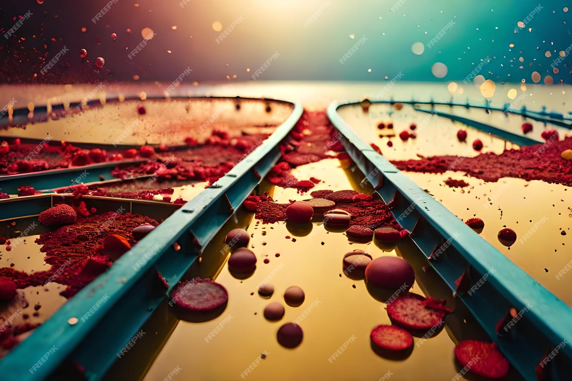 premium-ai-image-a-picture-of-a-railway-track-with-a-train-track-in