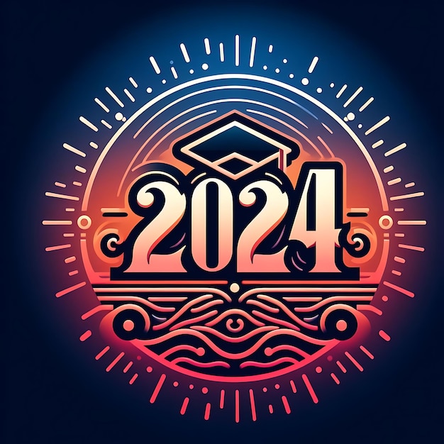 a picture of a red and blue circle with the number 2013 on it