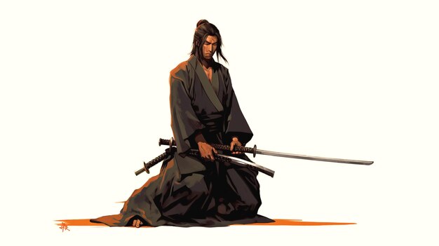 武士の絵