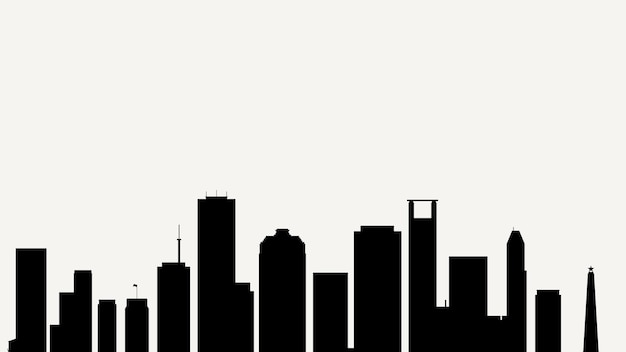 a picture of a skyline with the name city on it