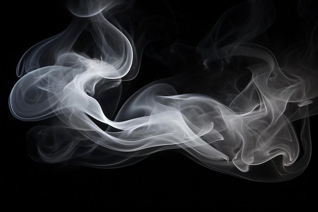 Photo a picture of smoke that is from the beginning of the series