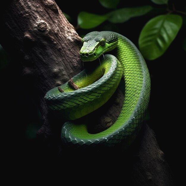 Foto immagine del serpente