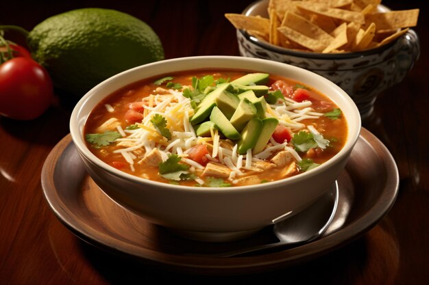 Photo picture of sopa de tortilla