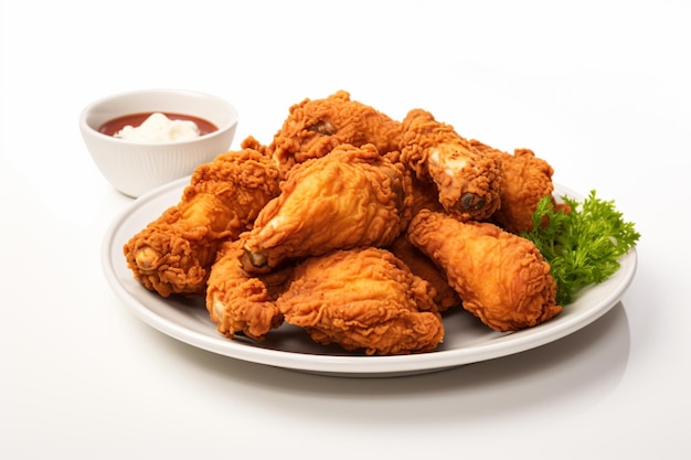 a picture of southern fried chicken
