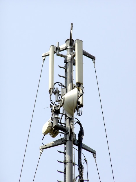 A picture of Tower for telecommunication aerial antenna