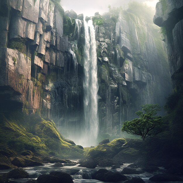 picture of waterfall