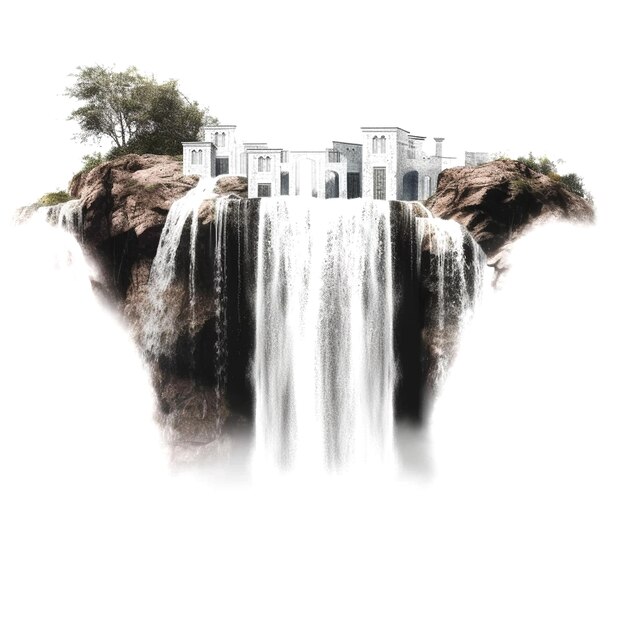 Foto immagine della cascata