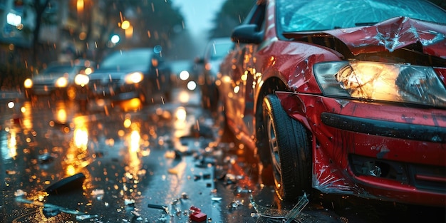 Pictures of car accidents and damage