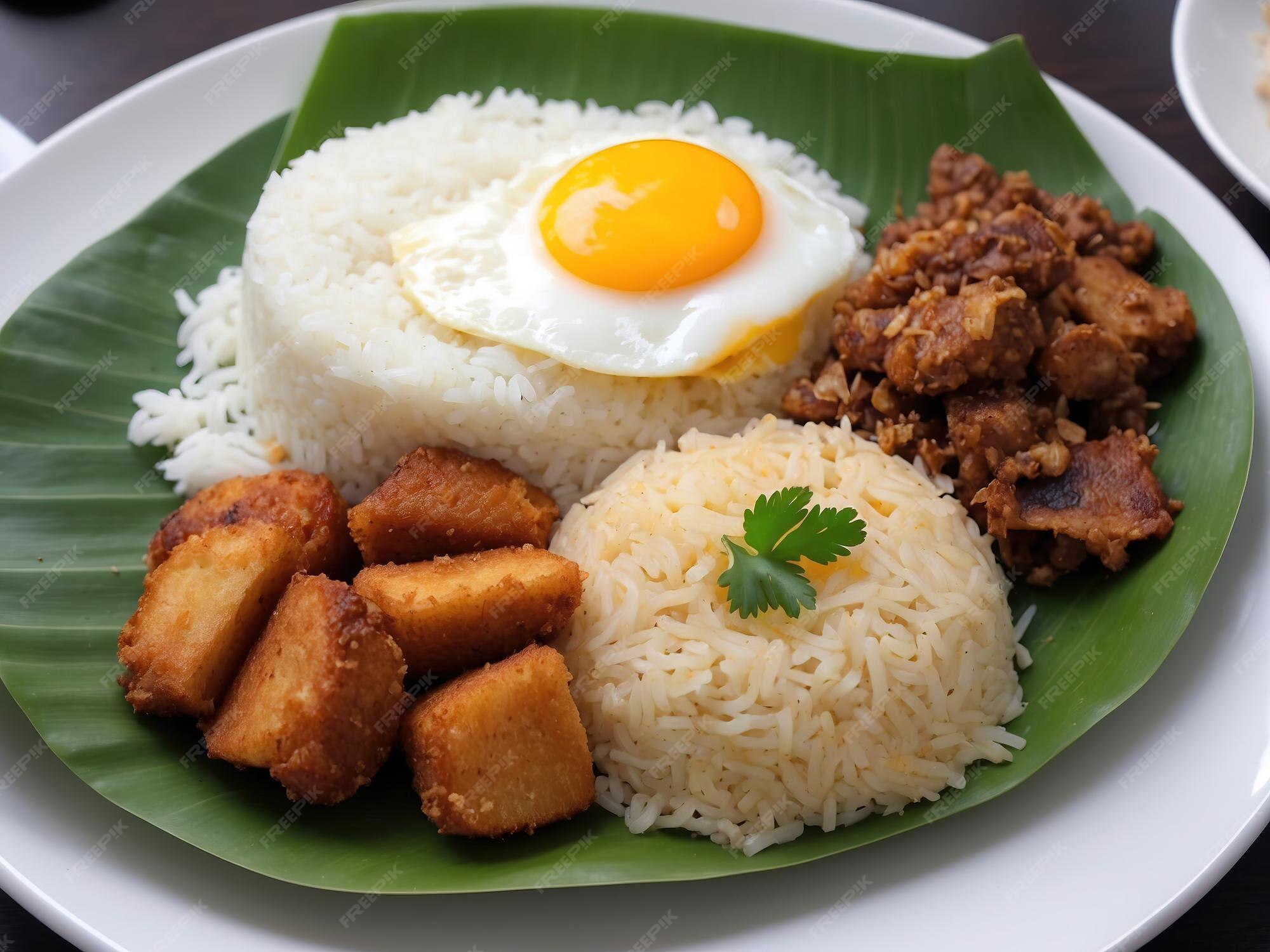 Premium AI Image | pictures of typical Indonesian food dishes