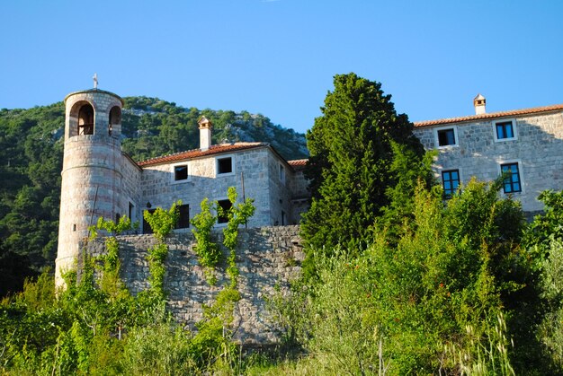 Picturesque church in Montenegro