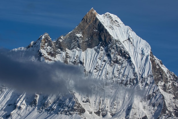 The picturesque landscape of a Himalayan ranges