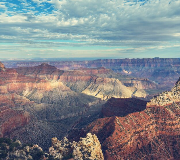 Foto paesaggi pittoreschi del grand canyon