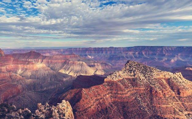 Picturesque landscapes of the Grand Canyon