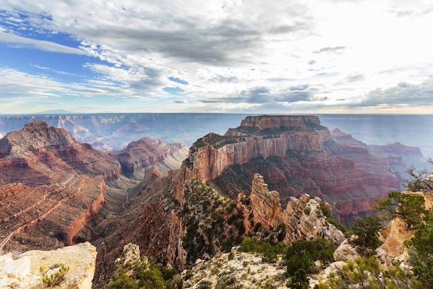 Paesaggi pittoreschi del grand canyon