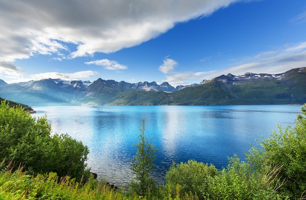 Picturesque landscapes of Northern Norway