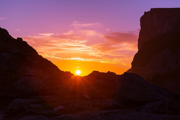 Picturesque landscapes of Northern Norway