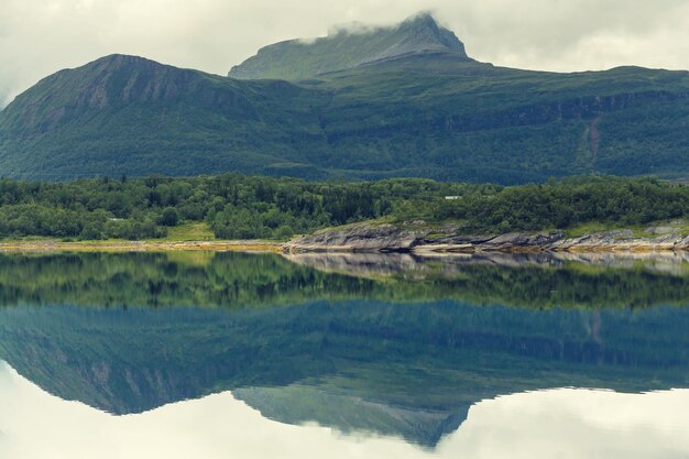 ノルウェー北部の美しい風景