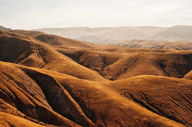 Picturesque mountains in Peru. Highlands of Peru, valley Kolka.