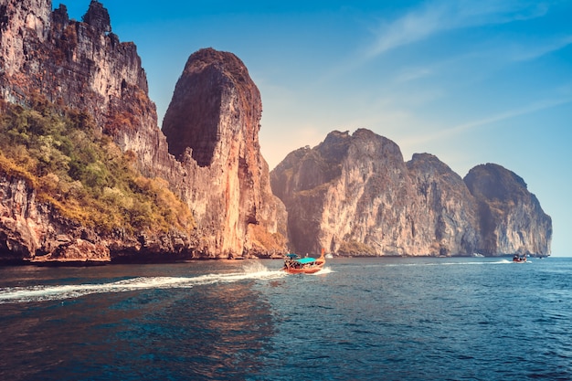 美しい海の風景。