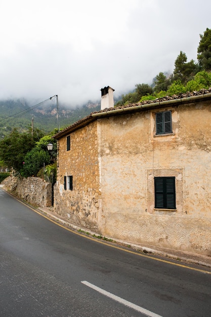 The picturesque Spanishstyle village of Deia in Mallorca Spain