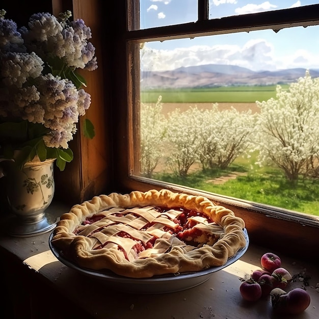 pie in the window