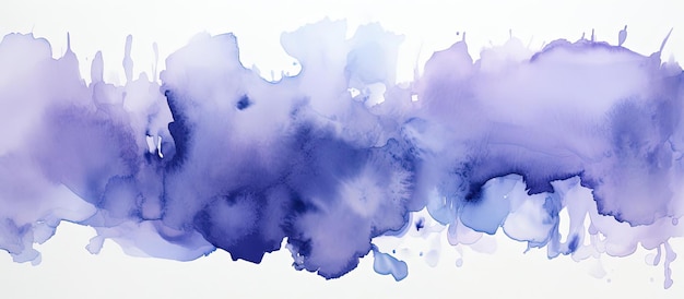 a piece of blue watercolor on white in the style of bold outlines