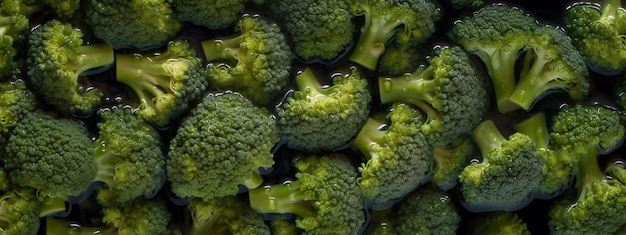 Foto un pezzo di broccolo