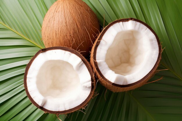 Piece of coconut