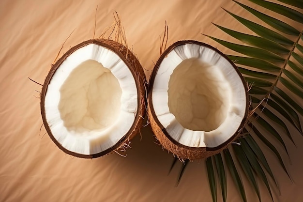 Piece of coconut