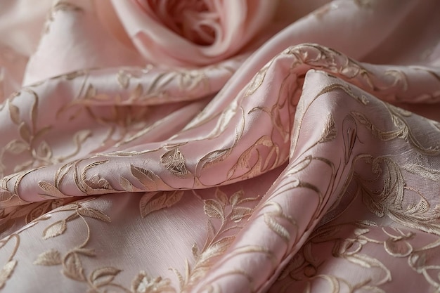 織物のパターン 織物は折りたたまれて輝く質感があります