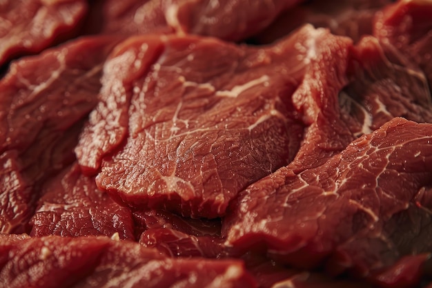 Piece of fresh raw meat background raw meat