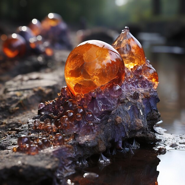 a piece of glass that is called a mineral