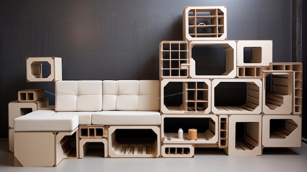 A piece of mesmerizing modular furniture