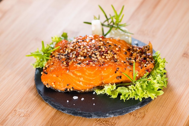 Piece of Smoked Salmon