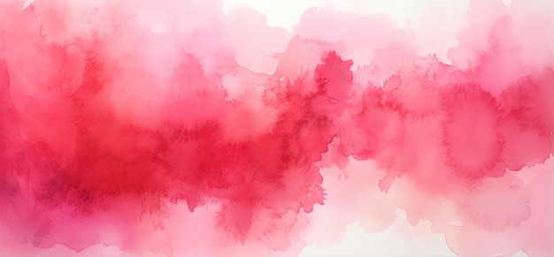 a piece of watercolor paper in the style of light red and magenta