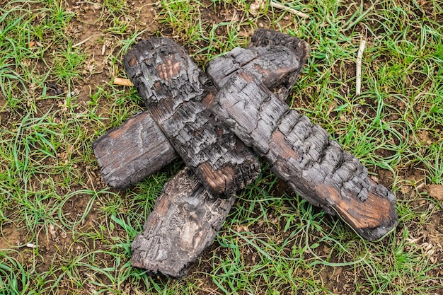 a piece of wood with a man on it and the word  t  on it